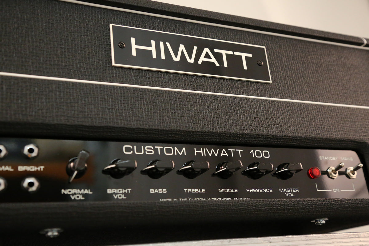 Hiwatt DR103 : Hiwatt's Famous Custom 100W Head – MelodyAndVerb