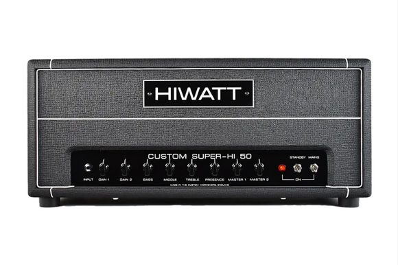 レア HIWATT Custom Wah CUSTOM HIWATT SUPER-HI 50 Head – MelodyAndVerb