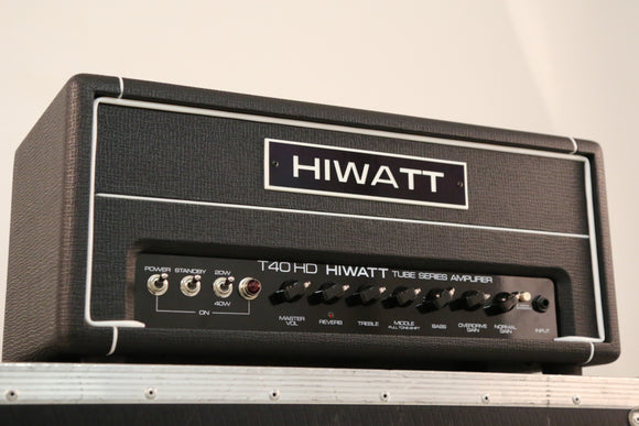 Hiwatt 40W Head with 20W setting - T40/20 HD
