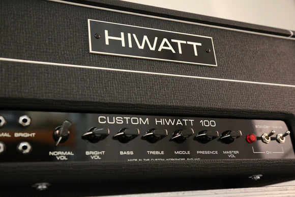 Hiwatt DR103 : Hiwatt's Famous Custom 100W Head